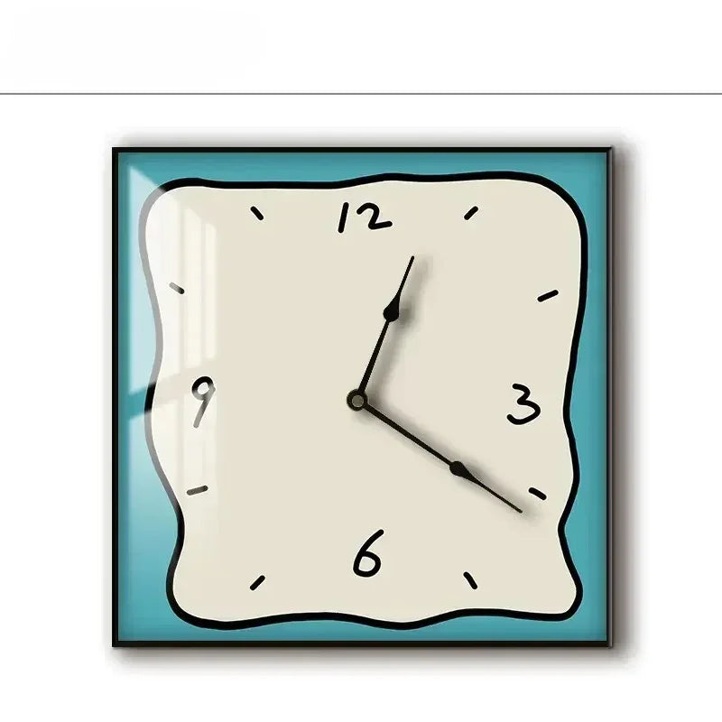 Graffiti Art Style Silent Wall Clock