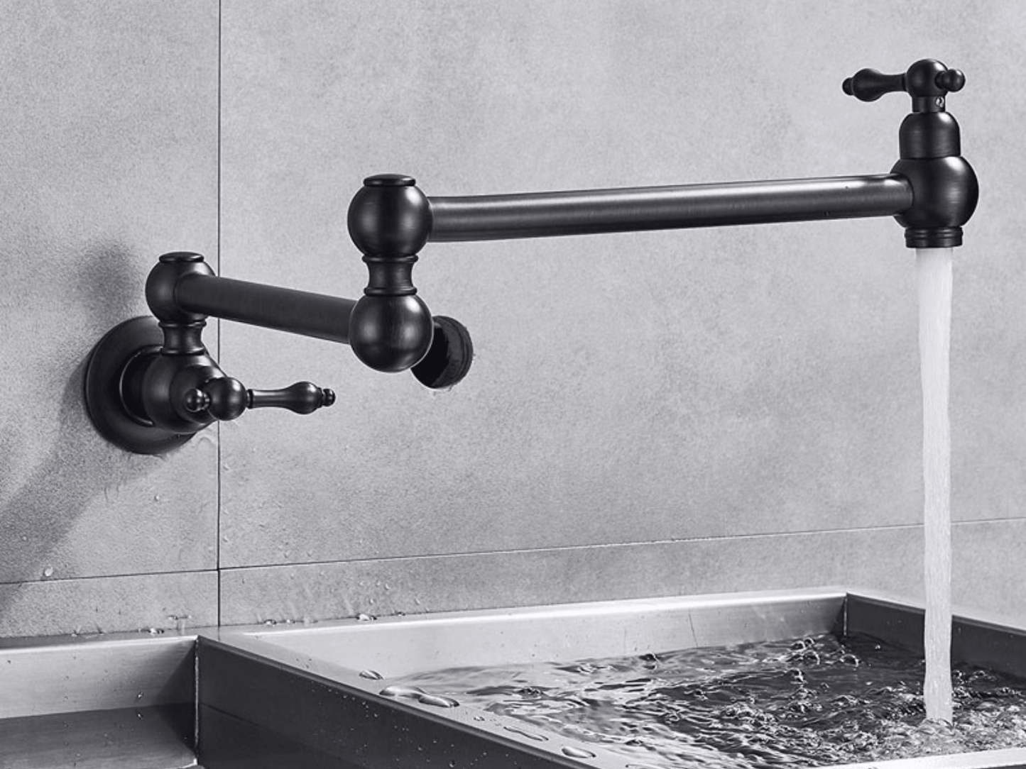 Savea - Pot Filler Faucet BO-HA Black