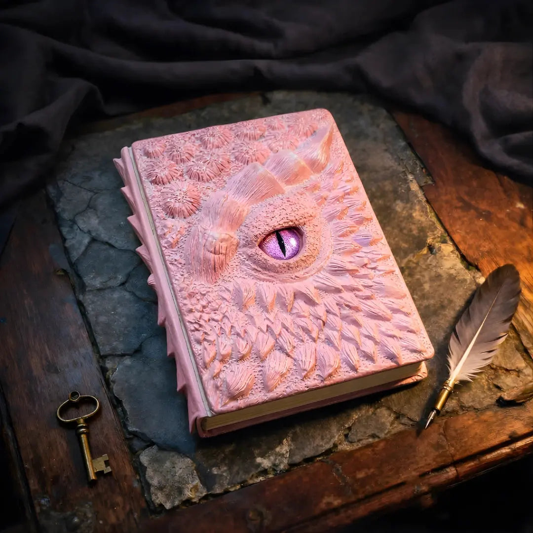 3D Dragon Eye Embossed Journal