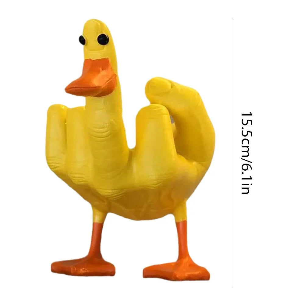 ArtZ® Duck With A Bad Attitude Sculpture Duck With A Bad Attitude Sculpture