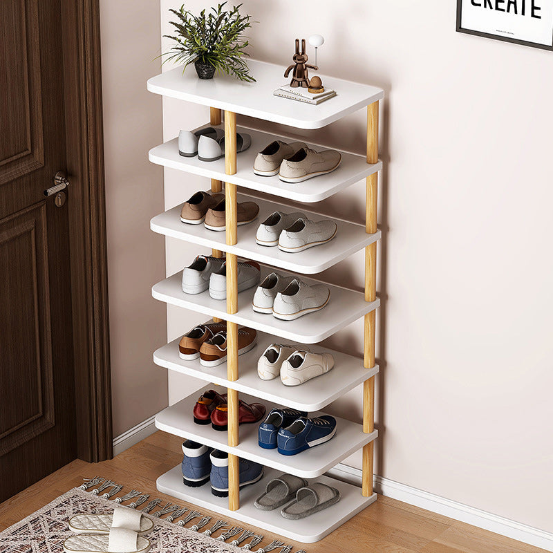 Tall Vertical Shoe Storage Rack – 6–7 Tier Space Saving Design