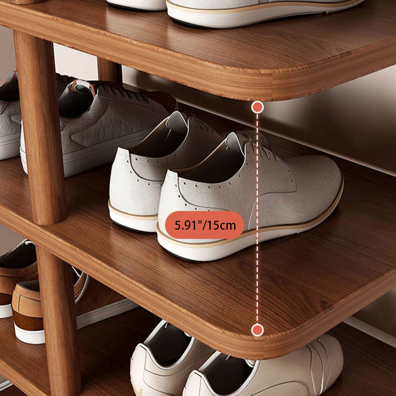 Tall Vertical Shoe Storage Rack – 6–7 Tier Space Saving Design