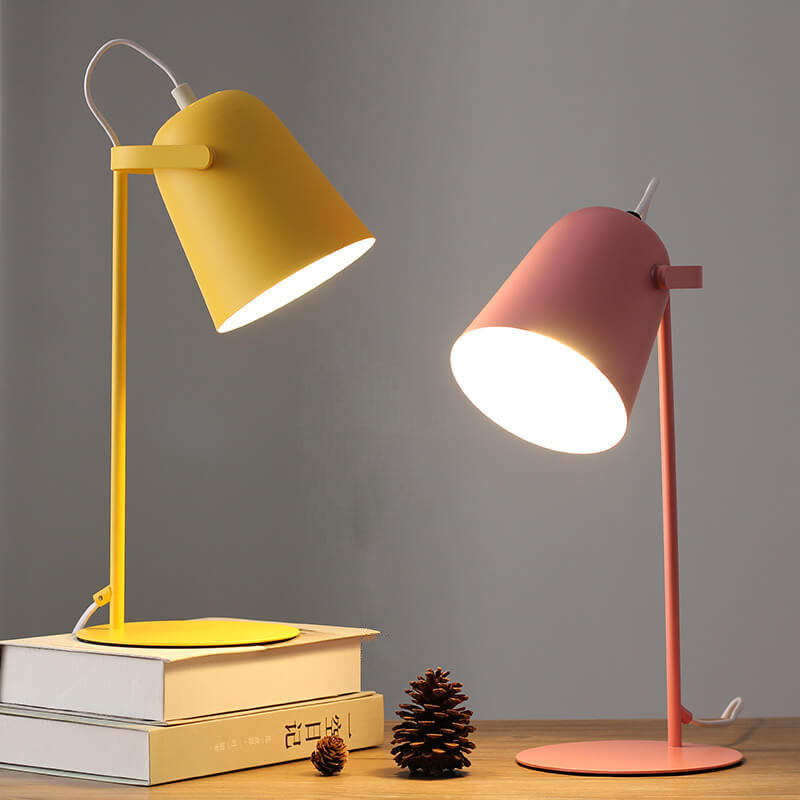 Macaron Color Bucket Table Lamp