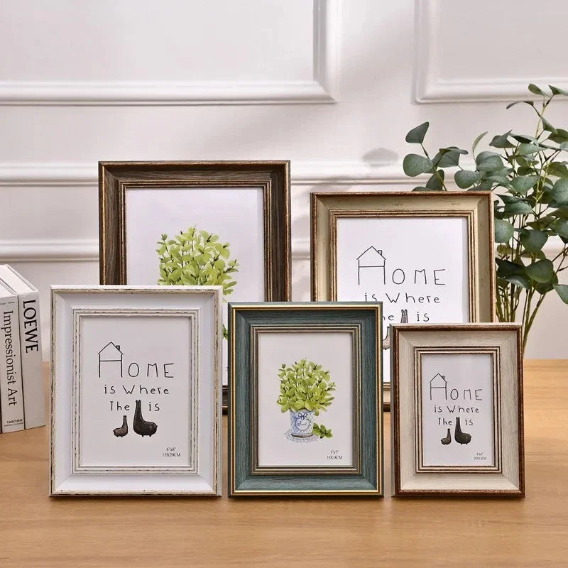 Vertical-Orientation Floating Acrylic Photo Frame