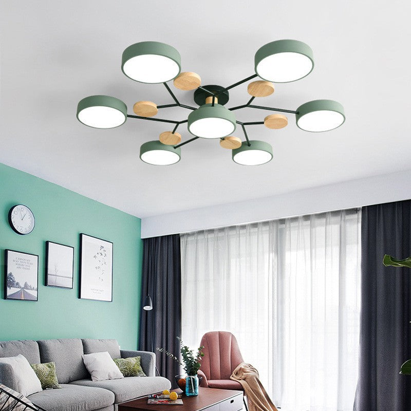Branch-Inspired LED Semi-Flush Ceiling Light