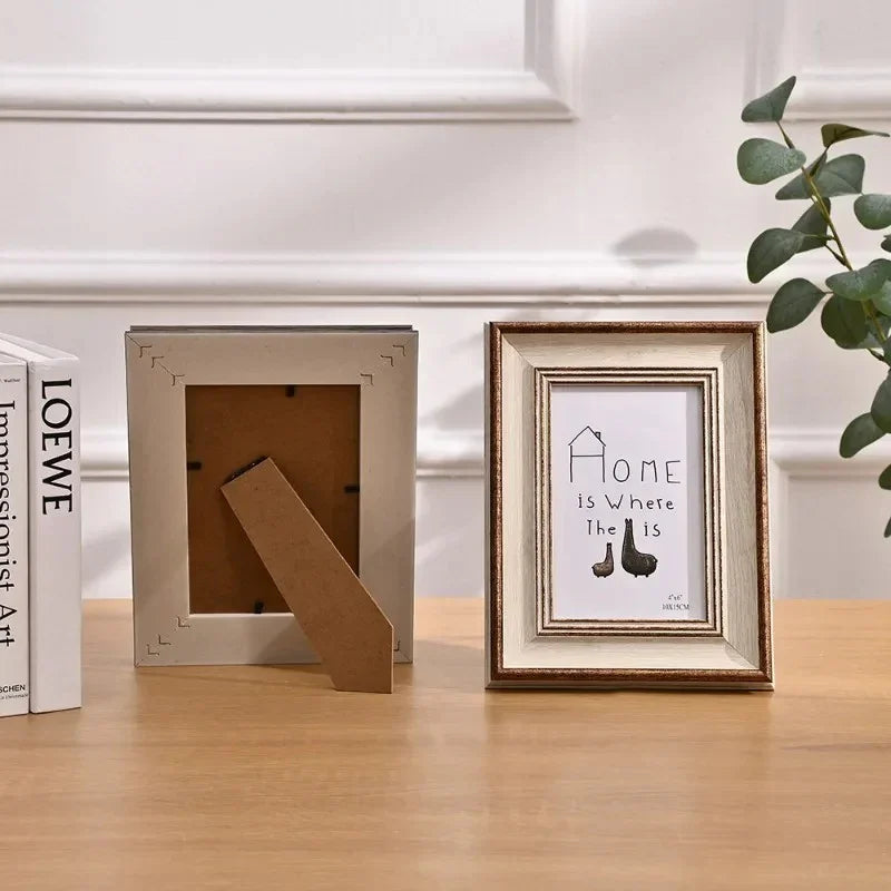 Vertical-Orientation Floating Acrylic Photo Frame