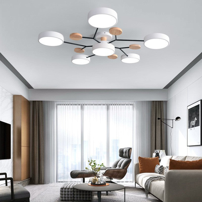 Branch-Inspired LED Semi-Flush Ceiling Light