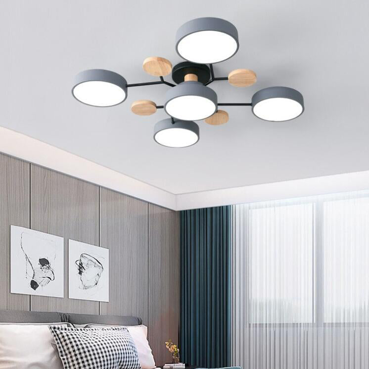 Branch-Inspired LED Semi-Flush Ceiling Light