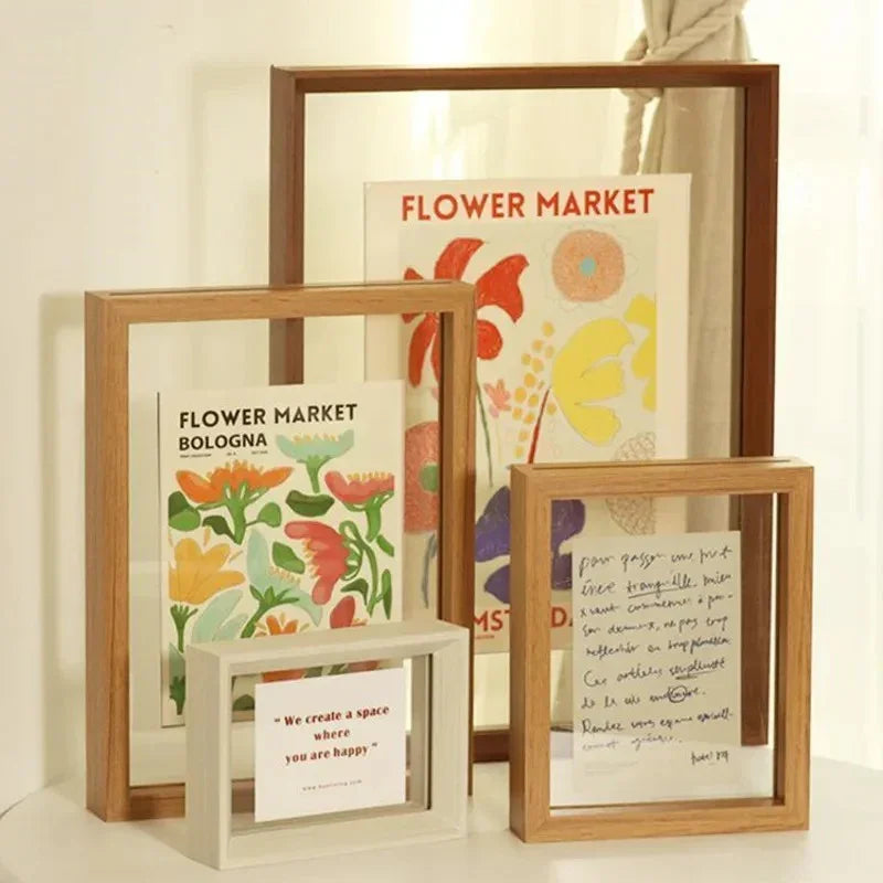 Solid Wood Traditional Profile Photo Frame