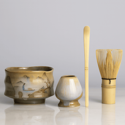 Traditional Ceramic Matcha Tea Set
