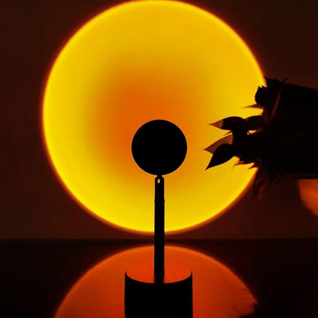 Sunset Glow Projection LED Table Lamp