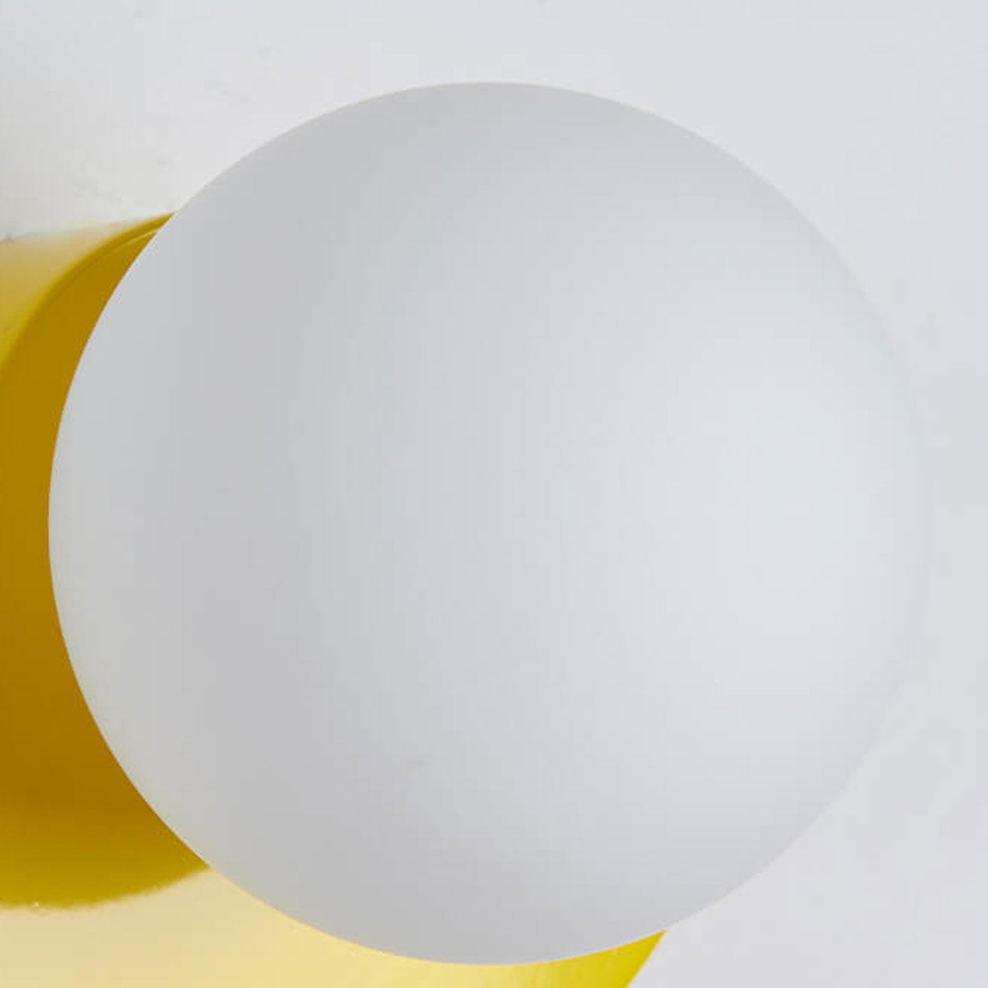 Colorful Wall Sconce | Minimalist Glass Sphere Design