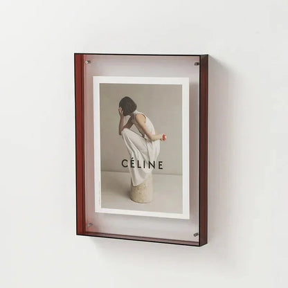 Acrylic Photo Frame with Tinted Edge Detail