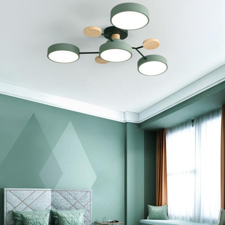 Branch-Inspired LED Semi-Flush Ceiling Light