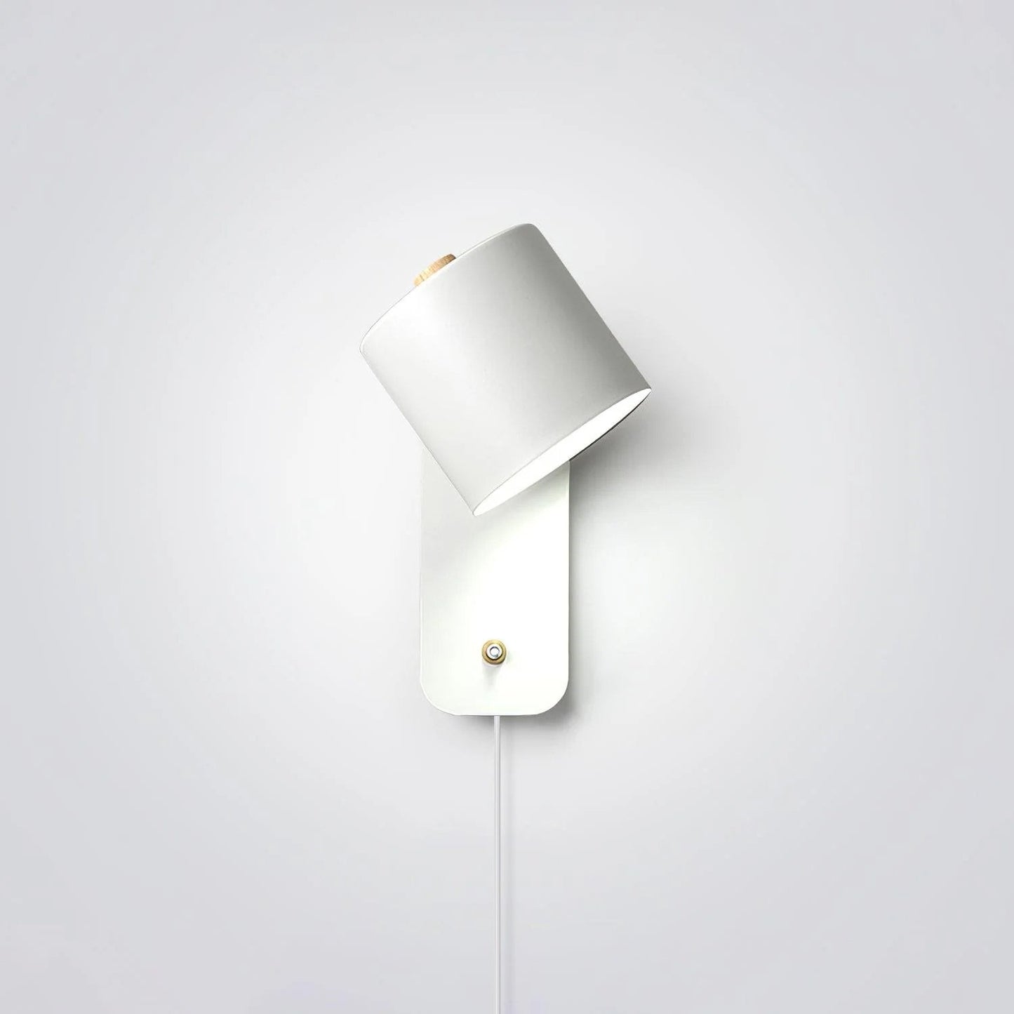 Plug-In Adjustable Cylinder Wall Light
