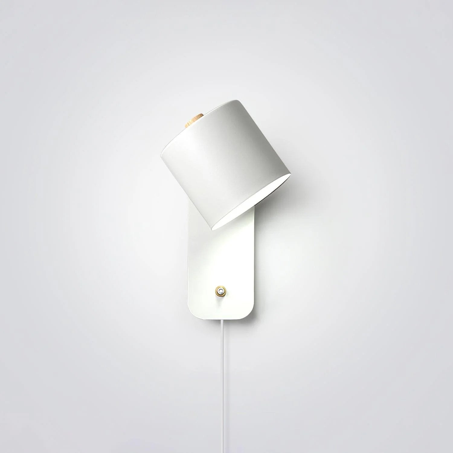 Plug-In Adjustable Cylinder Wall Light