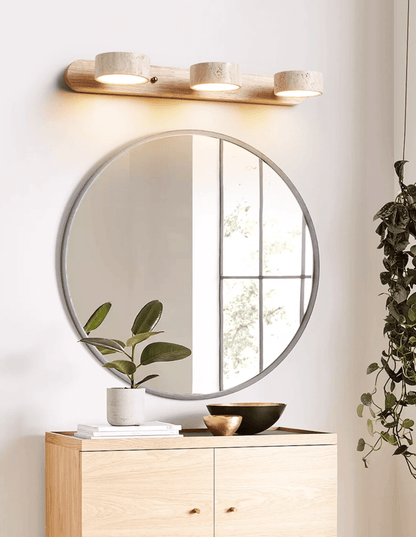 Travertine Dual Mount Wall Light