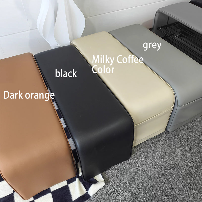 PU Leather Shoe Storage Bench with Steel Frame – 2 Tier Entryway