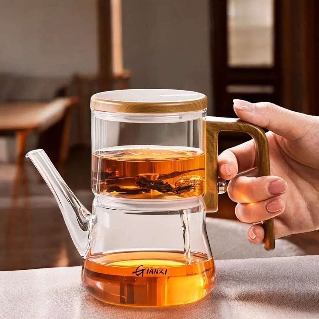 Borosilicate Magnetic Infuser Teapot