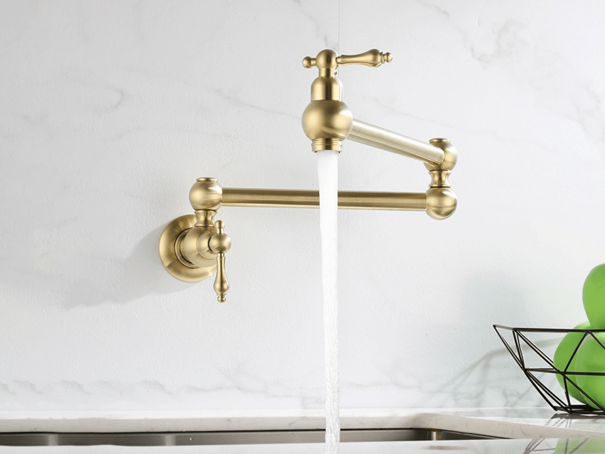 Savea - Pot Filler Faucet BO-HA Antique Brass