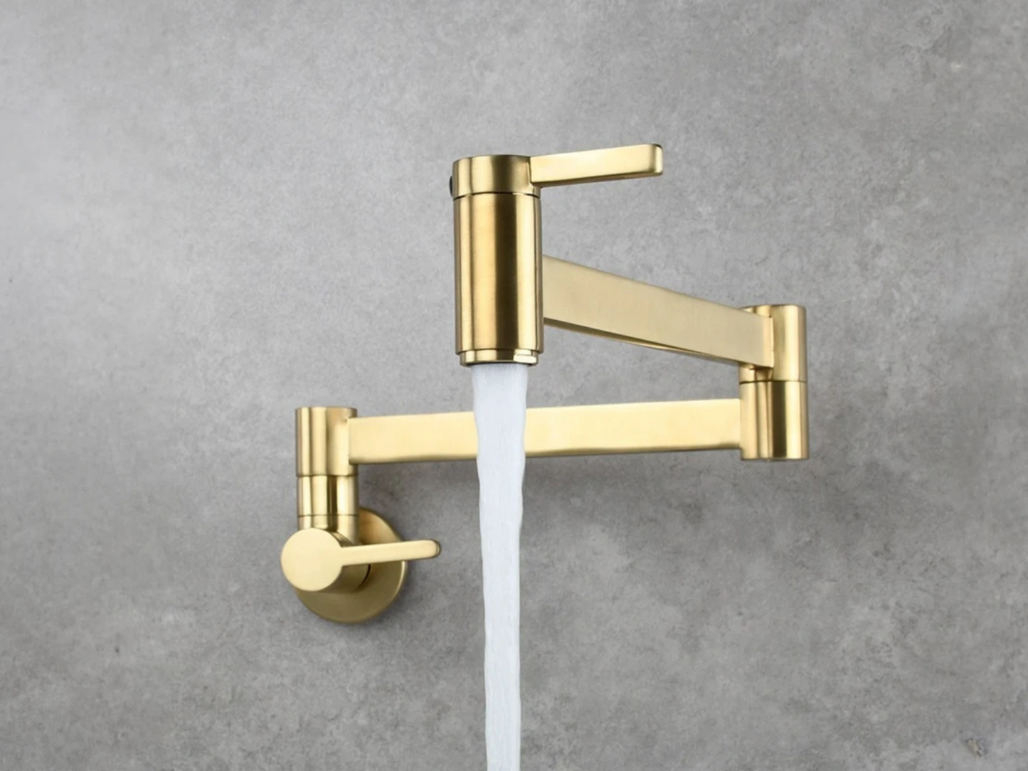 Saime - Modern Pot Filler Faucet BO-HA Brushed Gold
