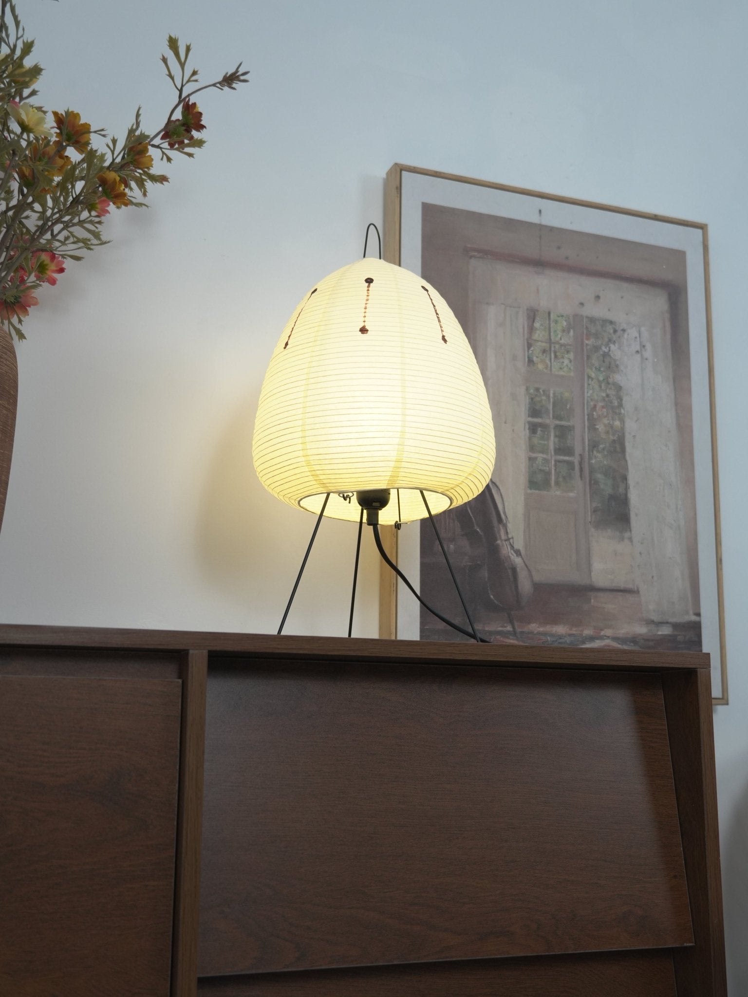 Akari Paper Silhouette Table Lamp