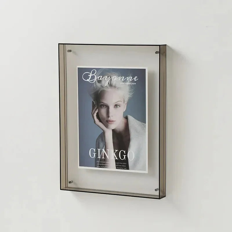 Acrylic Photo Frame with Tinted Edge Detail