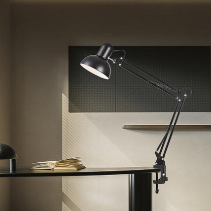 Long Arm Clip Table Lamp