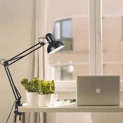 Long Arm Clip Table Lamp