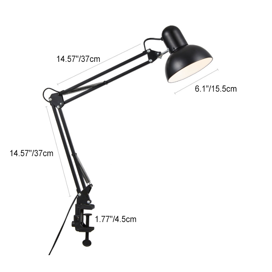 Long Arm Clip Table Lamp
