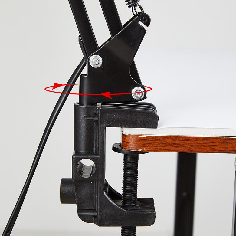 Long Arm Clip Table Lamp