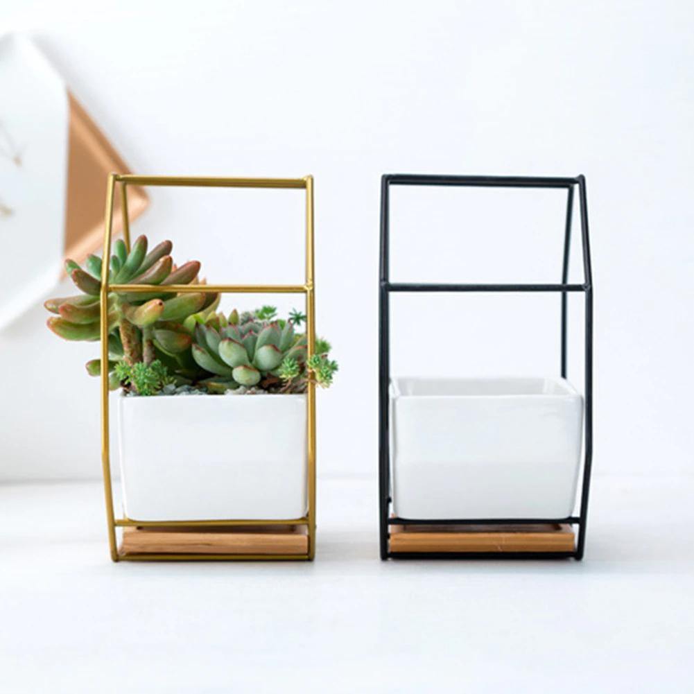Hexagon Wall Hanging Planter Set