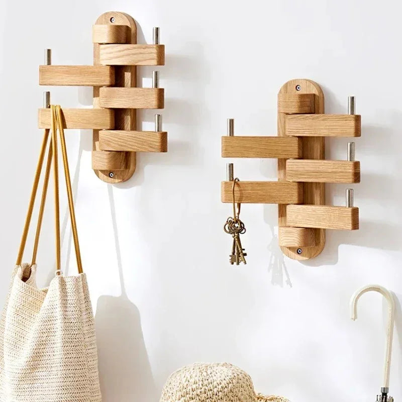 Rotating Arm Wall Mounted Coat Rack