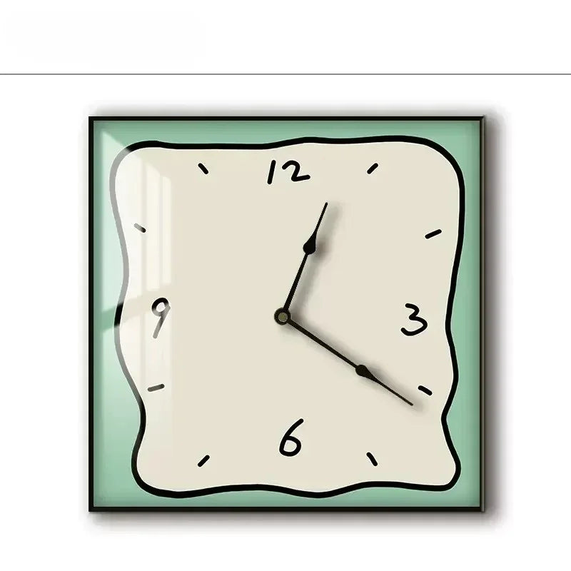 Graffiti Art Style Silent Wall Clock