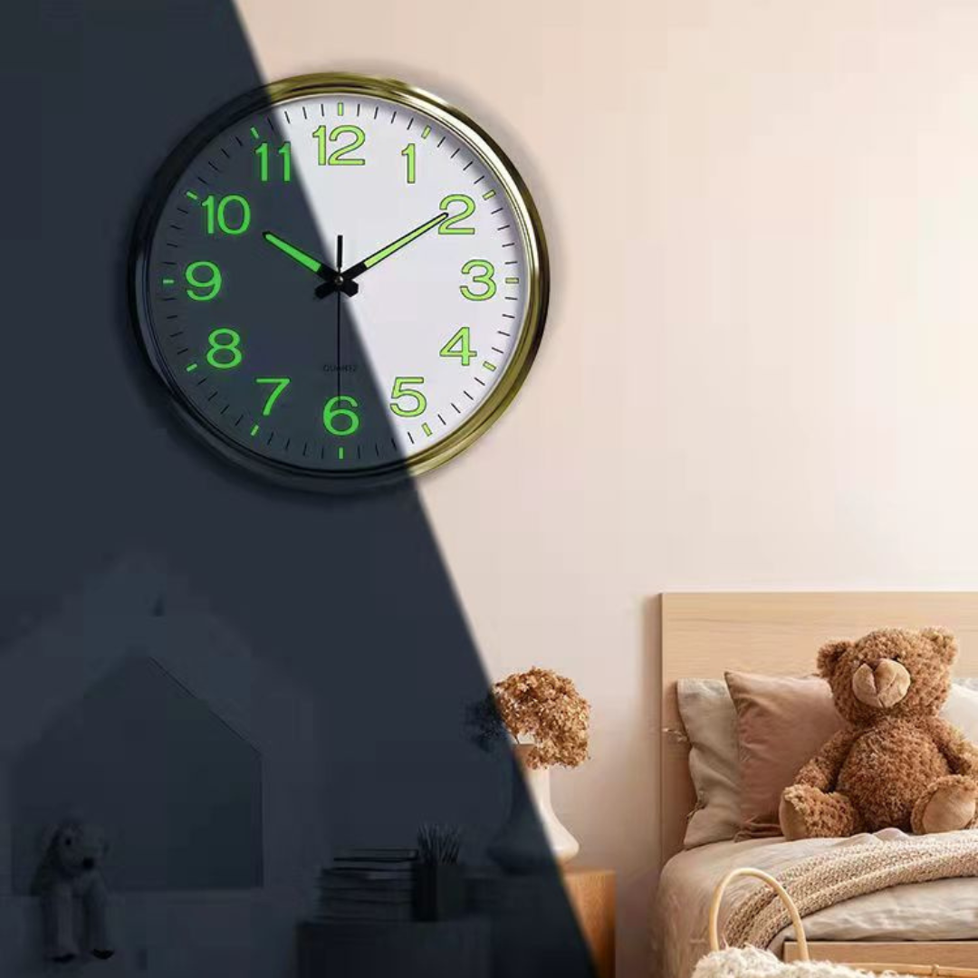 Large LED Wall Clock | Modern Illuminated Display