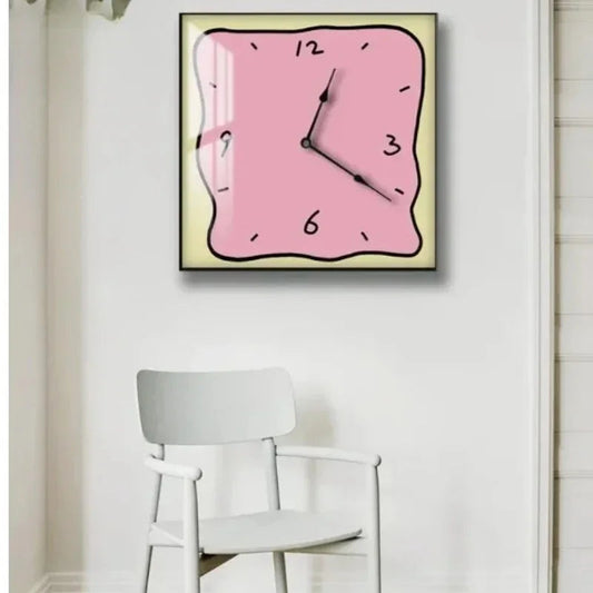 Graffiti Art Style Silent Wall Clock