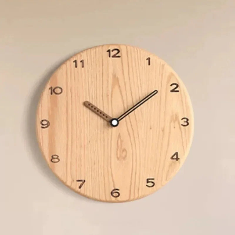 Bronze Finish Wood Wall Clock