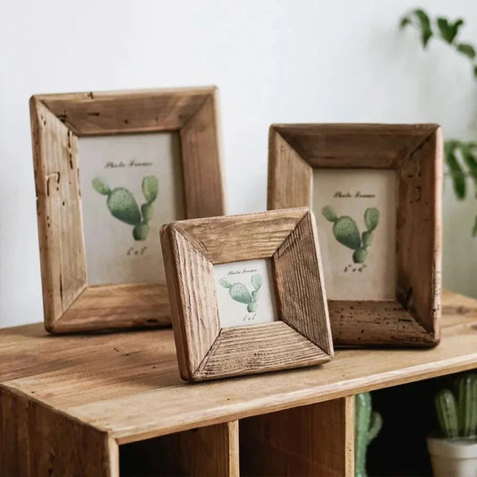 Solid Wood Clean-Line Photo Frame