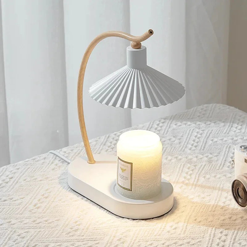 Metal Shade Candle Warmer Lamp