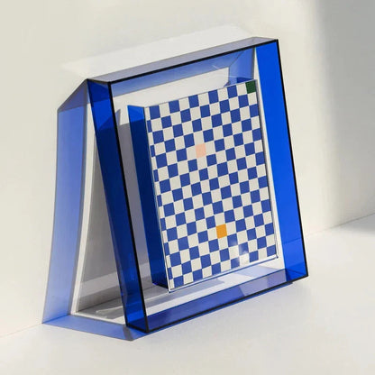 Acrylic Photo Frame with Neon Accent Edge