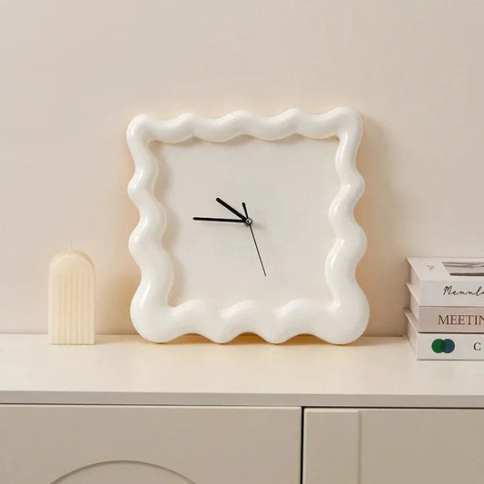 Minimalist Round Face Wall Clock