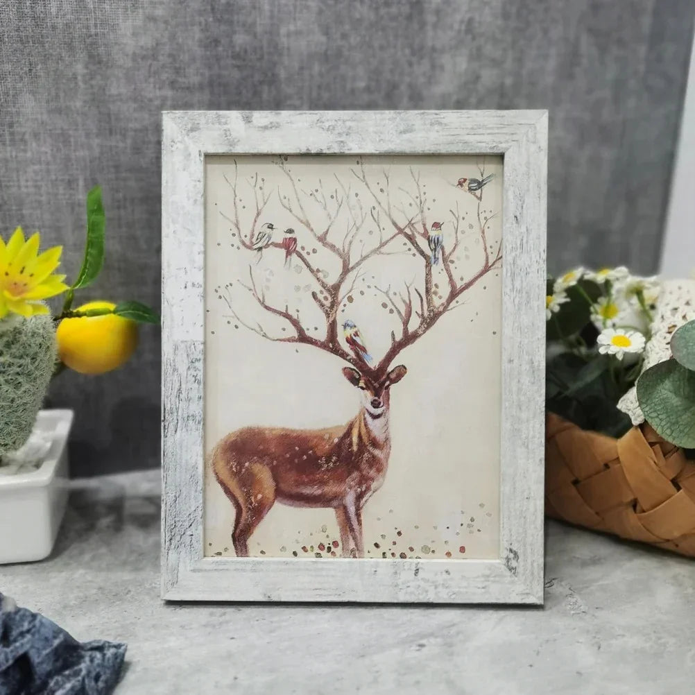 Floating Acrylic Desk Display Frame