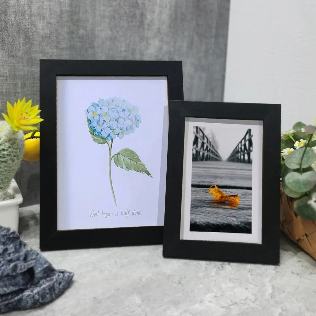 Floating Acrylic Desk Display Frame