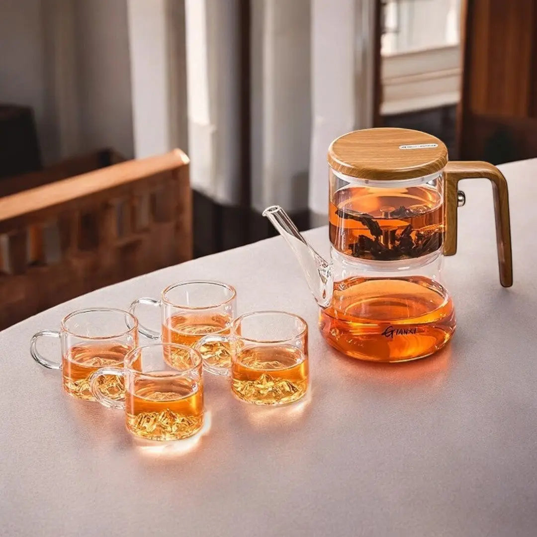 Borosilicate Magnetic Infuser Teapot