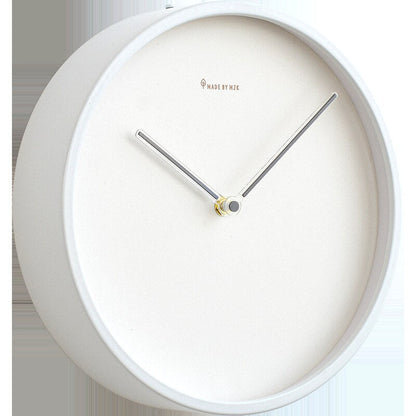 Modern Minimalist Wall Clock | Scandinavian Matte Finish Quartz