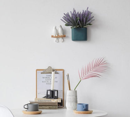 Bird Resin Wall Coat Rack