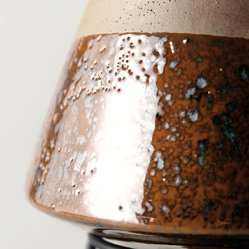 Terracotta Teardrop Planter with Saucer