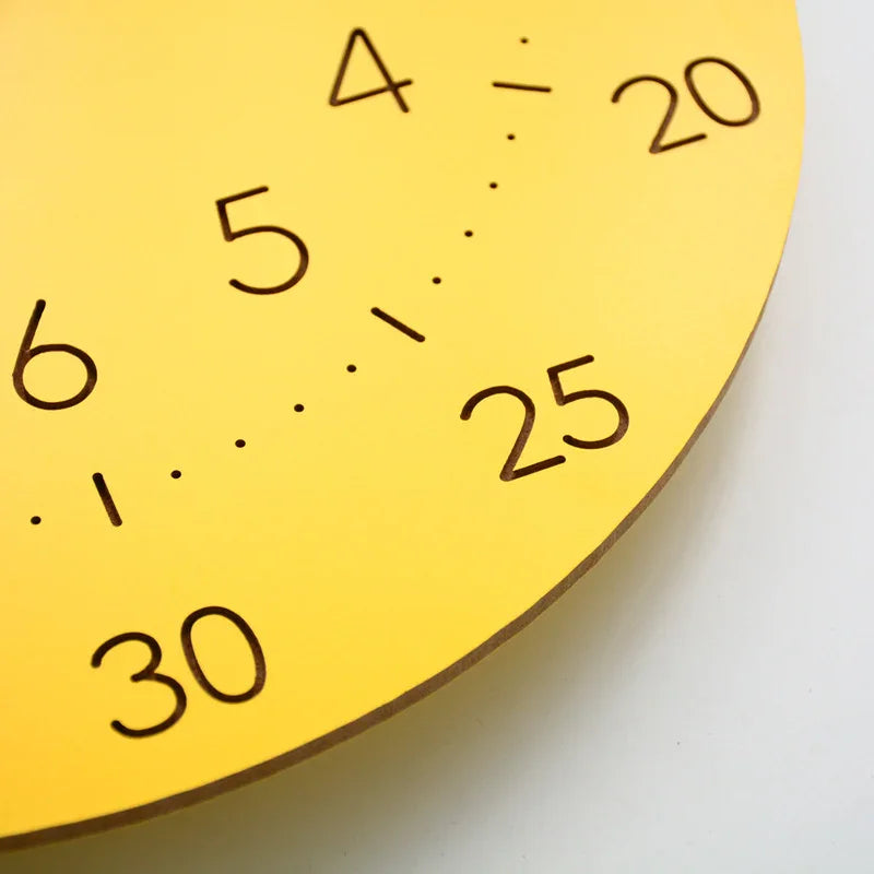 Bold Numeral Decorative Wall Clock