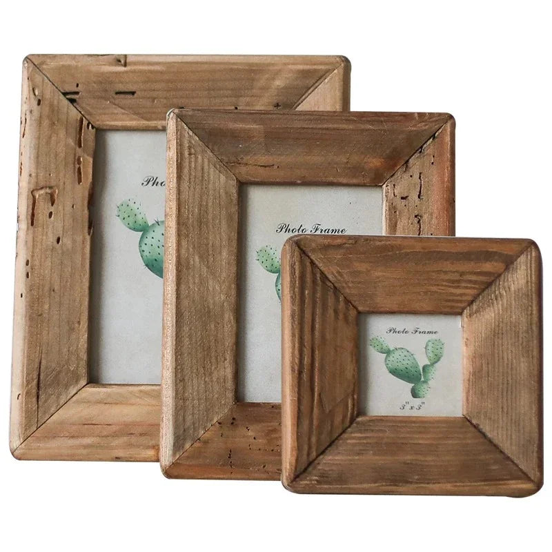 Solid Wood Clean-Line Photo Frame