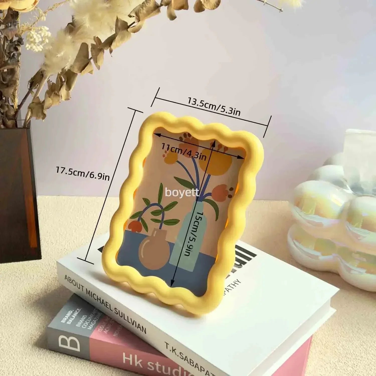 Clear Acrylic Single-Panel Display Photo Frame